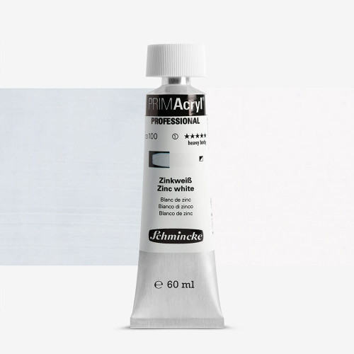 SCHMINCKE АКРИЛНА БОЯ 60 МЛ PRIMACRYL ZINC WHITE