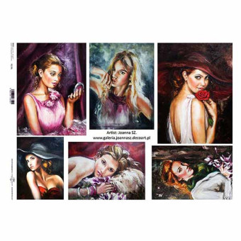 ITD COLLECTION DECOUPAGE RICE PAPER A3 - R0114L