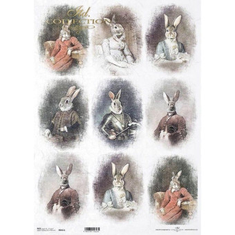 ITD COLLECTION ДЕКУПАЖНА ОРИЗОВА ХАРТИЯ А3 - R0661L