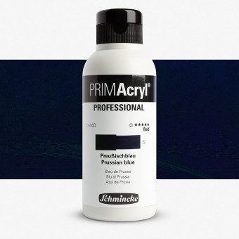 SCHMINCKE АКРИЛНА БОЯ 250 МЛ PRIMACRYL PRUSSIAN BLUE FLUID