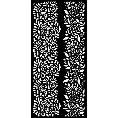 STAMPERIA MEDIA STENCIL - ШАБЛОН 12 Х 25 СМ - KSTDL60