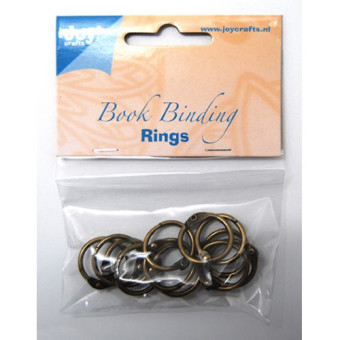 JOY CRAFTS RINGS FOR ALBUMS 12 PCS., 25 MM 6200/0130