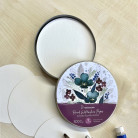 HAHNEMÜHLE ROUND WATERCOLOR PAPER 300 GSM, 13 CM, 30 SHEETS