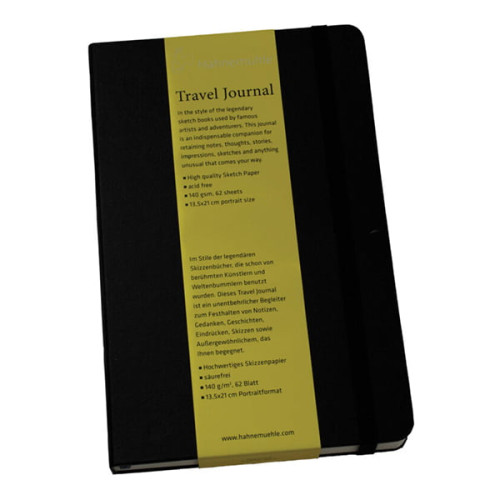 HAHNEMUHLE SKETCHBOOK TRAVEL JOURNAL 140 GSM 13.5/21 CM 62 PAGES