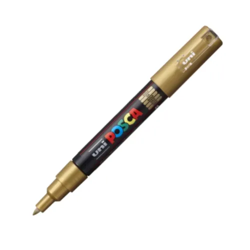 POSCA АКРИЛЕН МАРКЕР PC-1M, 0,7 MM - GOLD