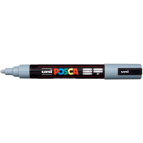 POSCA АКРИЛЕН МАРКЕР PC-5M, 1.8-2.5 MM - GREY