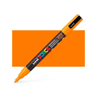 POSCA АКРИЛЕН МАРКЕР PC-3M, 0.9-1.3 MM - BRIGTH YELLOW