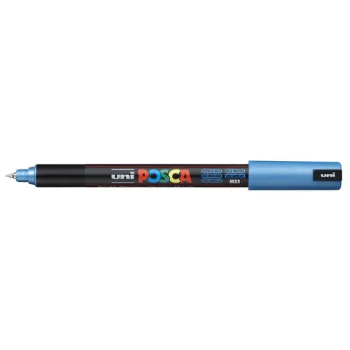 POSCA АКРИЛЕН МАРКЕР PC-1MR, 0,7 MM - METALLIC BLUE