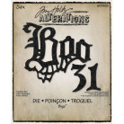 SIZZIX BIGZ DIE CUTTING DIES - GOTHIC BOO