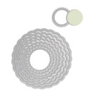 SIZZIX FRAMELITS ЩАНЦИ ЗА ИЗРЯЗВАНЕ - CIRCLES, SCALLOP
