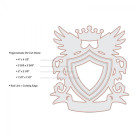 SIZZIX FRAMELITS ЩАНЦИ ЗА ИЗРЯЗВАНЕ - FRAME, SHIELD W/CROWN
