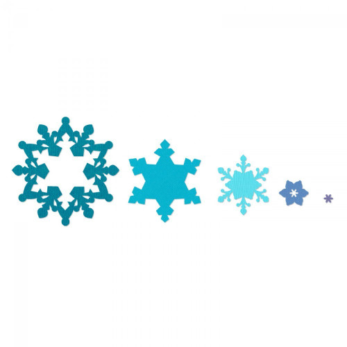 SIZZIX FRAMELITS ЩАНЦИ ЗА ИЗРЯЗВАНЕ - SNOWFLAKES