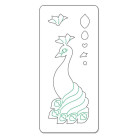 SIZZIX ORIGINALS ЩАНЦИ ЗА ИЗРЯЗВАНЕ - BIRD, PEACOCK