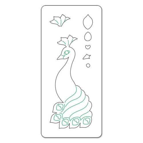 SIZZIX ORIGINALS ЩАНЦИ ЗА ИЗРЯЗВАНЕ - BIRD, PEACOCK