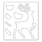 SIZZIX BIGZ ЩАНЦИ ЗА ИЗРЯЗВАНЕ - REINDEER