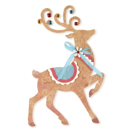 SIZZIX BIGZ ЩАНЦИ ЗА ИЗРЯЗВАНЕ - REINDEER