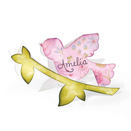 SIZZIX THINLITS ЩАНЦИ ЗА ИЗРЯЗВАНЕ - LOVE BIRD, FOLDING