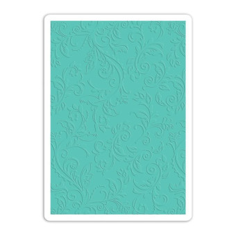 SIZZIX ПАПКИ ЗА РЕЛЕФ А4 - BOTANICAL SWIRLS