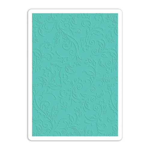 SIZZIX ПАПКИ ЗА РЕЛЕФ А4 - BOTANICAL SWIRLS