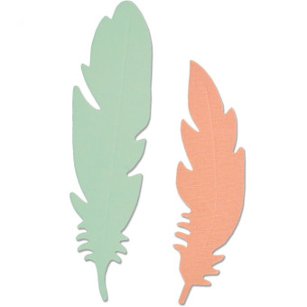 SIZZIX BIGZ DIE CUTTING - FEATHER