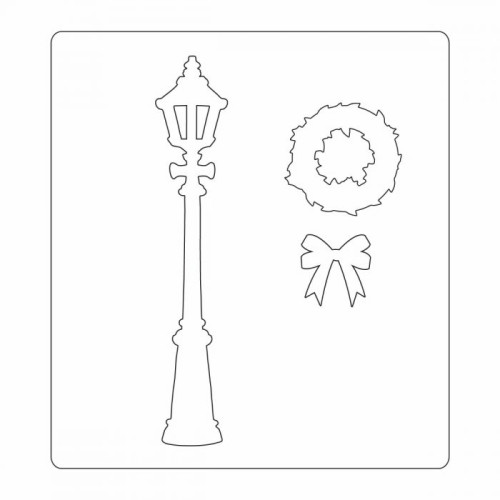 SIZZIX BIGZ ЩАНЦИ ЗА ИЗРЯЗВАНЕ - LAMP POST