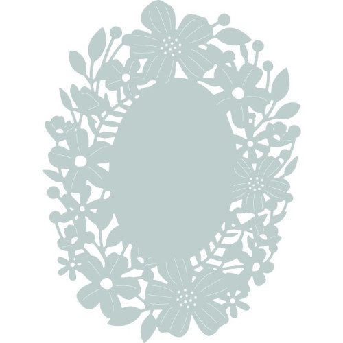 SIZZIX THINLITS DIES - BLOSSOM FRAME