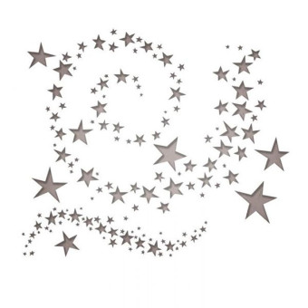 SIZZIX THINLITS ЩАНЦИ ЗА ИЗРЯЗВАНЕ - SWIRLING STARS