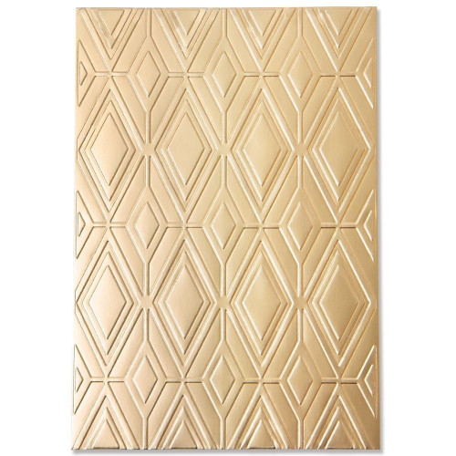 SIZZIX ПАПКИ ЗА РЕЛЕФ 3D - RHOMBUS PATTERN