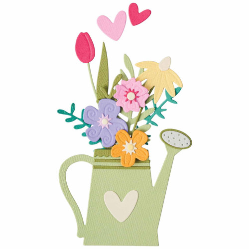 SIZZIX THINLITS DIES - SPRINKLED WITH LOVE