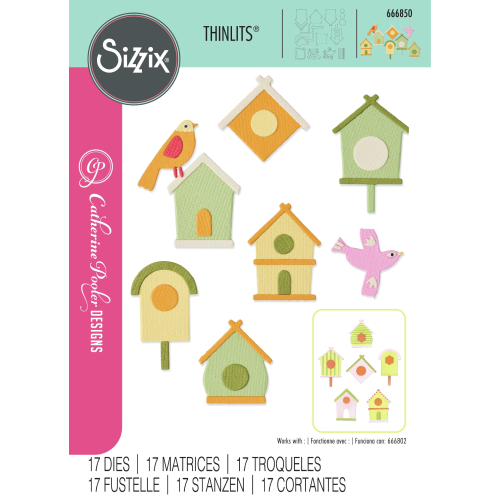 SIZZIX THINLITS DIES - GOOD PLACE TO LAND 2