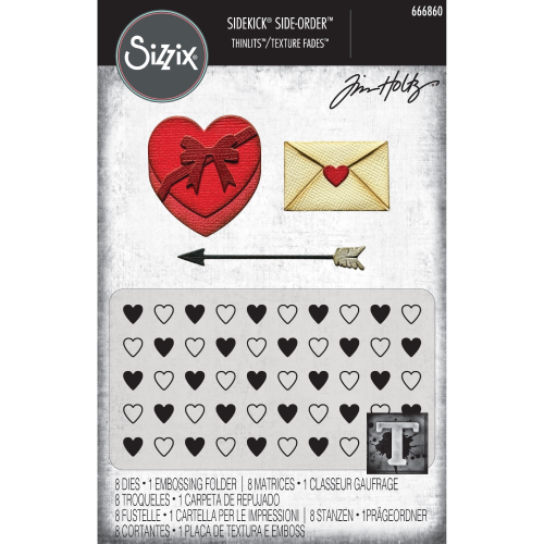 SIZZIX THINLITS ЩАНЦИ ЗА ИЗРЯЗВАНЕ - LOVE NOTES