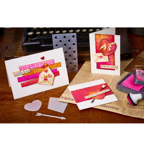 SIZZIX THINLITS ЩАНЦИ ЗА ИЗРЯЗВАНЕ - LOVE NOTES