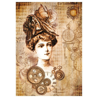 STAMPERIA DECOUPAGE RICE PAPER A4 - DFSA4268