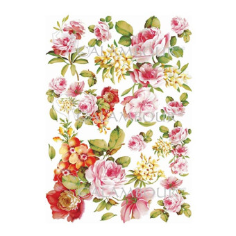 CALAMBOUR DECOUPAGE PAPER 48/33 CM - TCR 09