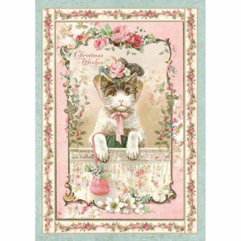 STAMPERIA DECOUPAGE RICE PAPER A4 - DFSA4312