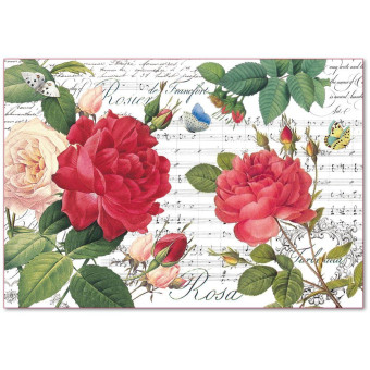 STAMPERIA DECOUPAGE RICE PAPER 48/33 - DFS397
