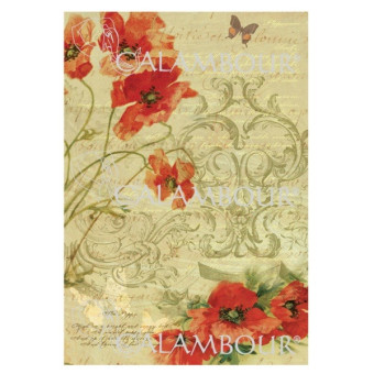 CALAMBOUR ДЕКУПАЖНА ХАРТИЯ 48/33 СМ - DGR 179
