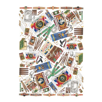 CALAMBOUR DECOUPAGE PAPER 48/33 CM - DGR 72