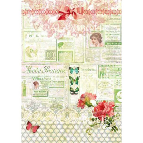 CALAMBOUR DECOUPAGE PAPER 48/33 CM - DGR 213