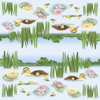 STAMPERIA DECOUPAGE RICE PAPER 50/50 - DFT157