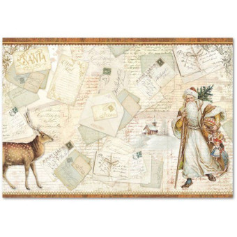 STAMPERIA DECOUPAGE RICE PAPER 48/33 - DFS361