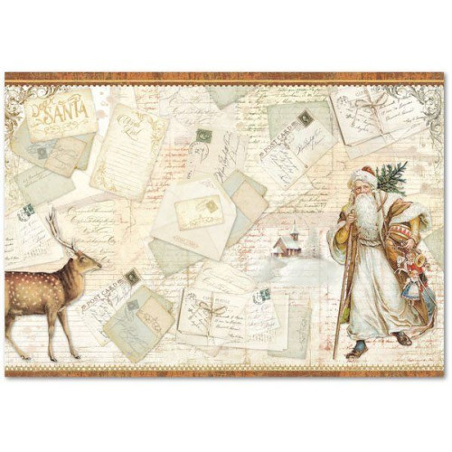 STAMPERIA DECOUPAGE RICE PAPER 48/33 - DFS361