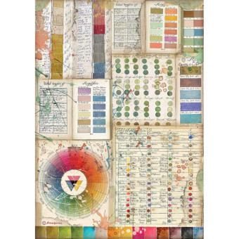 STAMPERIA DECOUPAGE RICE PAPER A4 - DFSA4552