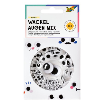 FOLIA ОЧИЧКИ ЗА ДЕКОРАЦИЯ 200 БР АСОРТИ