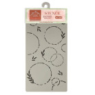 STAMPERIA MEDIA STENCIL - TEMPLATE 12 X 25 CM - KSTDL76
