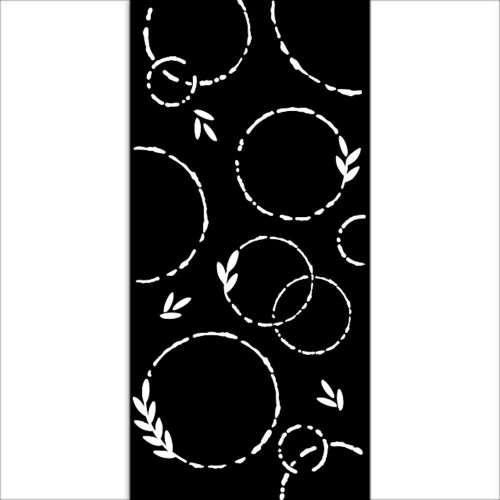 STAMPERIA MEDIA STENCIL - TEMPLATE 12 X 25 CM - KSTDL76