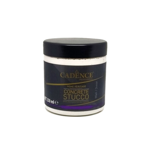 CADENCE RELIEF PASTE CONCRETE STUCCO THICK GRADE 250 ML. - WHITE