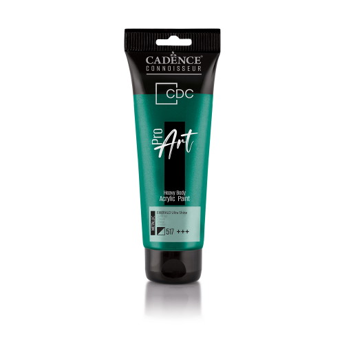 CADENCE АКРИЛНА БОЯ HEAVY BODY PRO ART 120 МЛ. - EMERALD 517