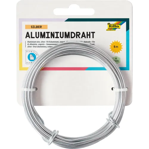 ALUMINUM FOIL 2 MM X 5 M - SILVER