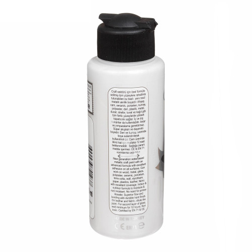 CADENCE ACRYLIC PAINT METALLIC HYBRID 120 ML. - PEARL 802